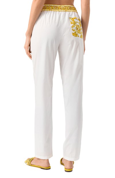 Хлопковые брюки DOLCE & GABBANA, арт. FTC4PT/GDCN3, фото 4