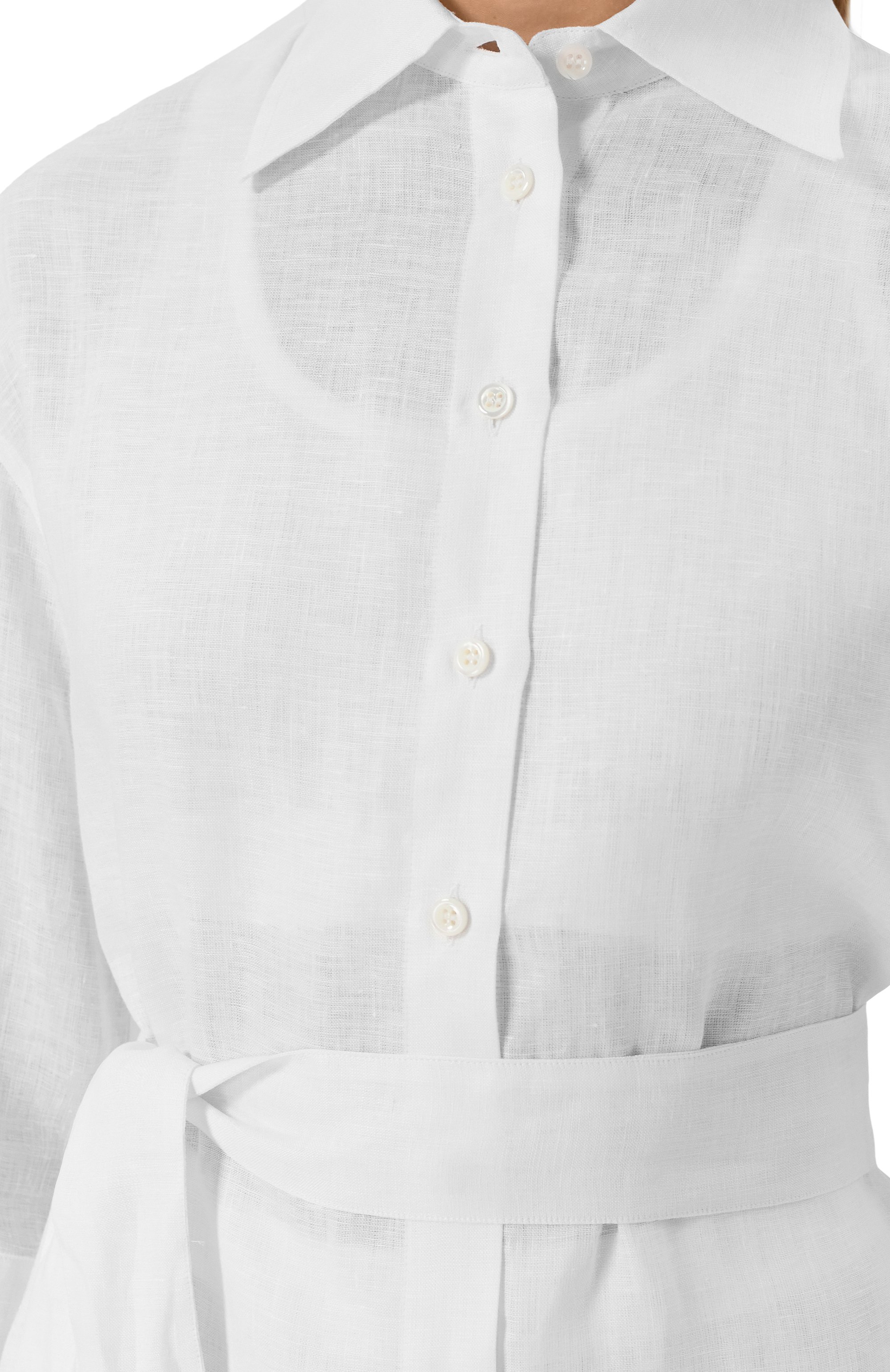 Льняное платье-рубашка GRAN SASSO, арт. 72268/50000, фото 5