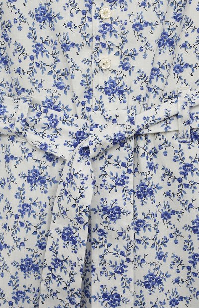 Комбинезон изо льна и хлопка POLO RALPH LAUREN голубого цвета по цене 16300 руб., арт. 312862503, фото 3 Комбинезон изо льна и хлопка POLO RALPH LAUREN, арт. 312862503, фото 3