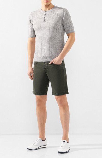 Джемпер из смеси льна и хлопка ELEVENTY PLATINUM, арт. A76MAGA20 MAG0A031, фото 2