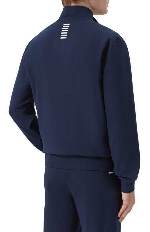 Хлопковый спортивный костюм EA7 8NPV60/PJVRZ Синий  8NPV60/PJVRZ Фото 3