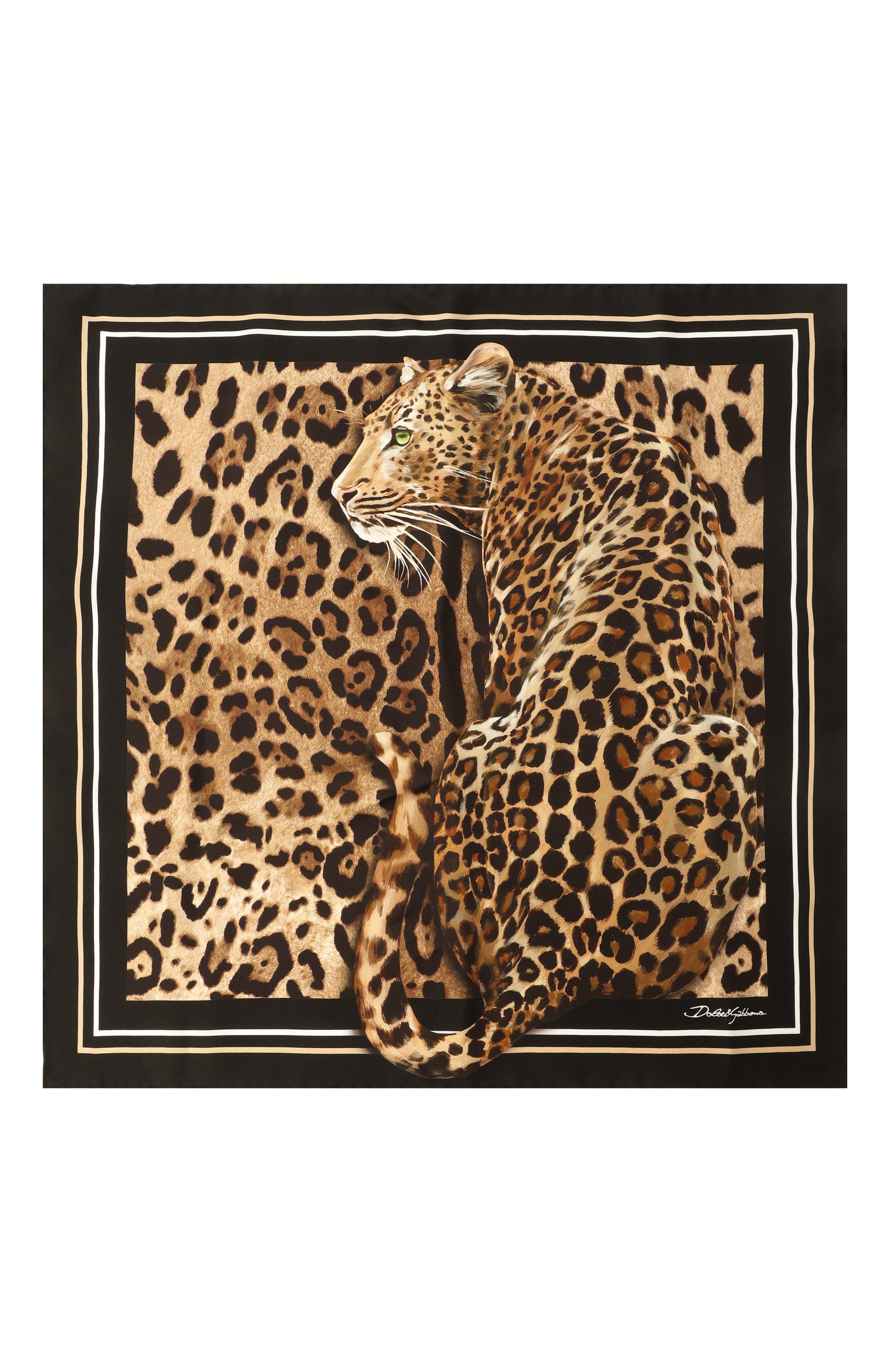 Шелковый платок DOLCE & GABBANA, арт. FN093R/GDCUU, фото 3