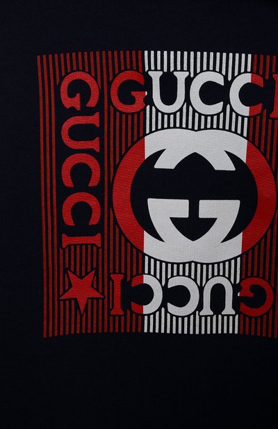 Хлопковое худи GUCCI, арт. 548305/XJD0F, фото 3