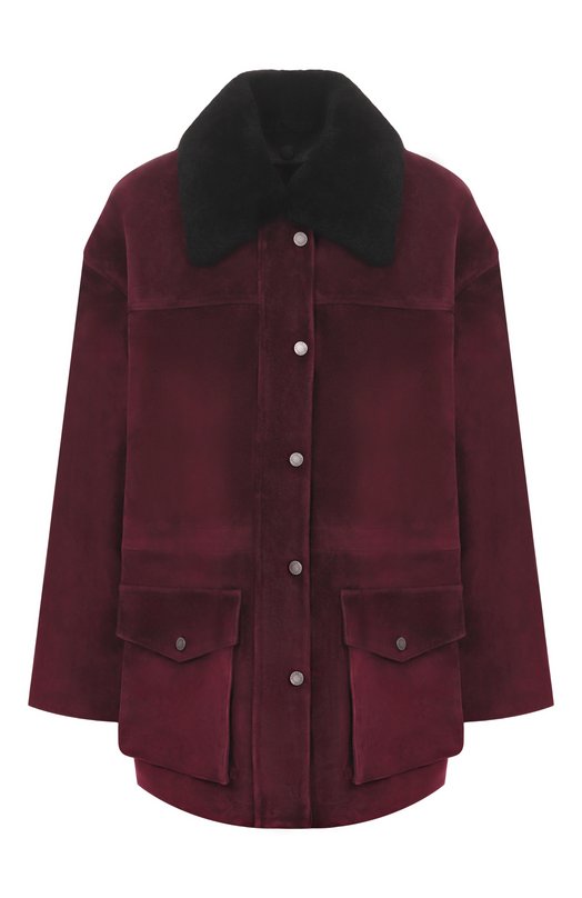 Замшевая куртка Addicted AS1002-1 Бордовый AS1002-1