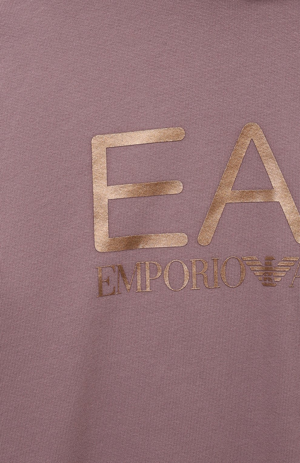 Хлопковое худи EA7, арт. 8NFM01/FJTXZ, фото 3