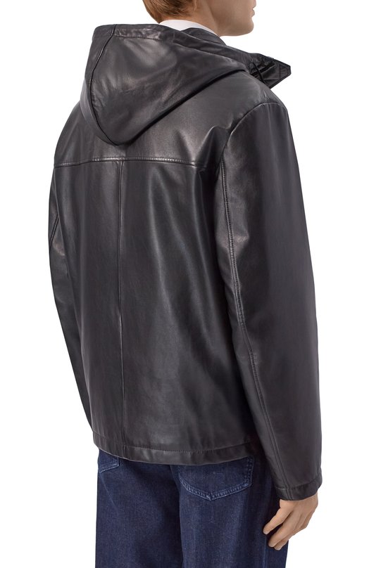 Кожаная куртка MVST M25.1PM.0003/PL0NGE Чёрный  M25.1PM.0003/PL0NGE Фото 4