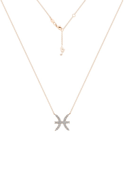 Кулон Zodiac - Рыбы Mercury MP29196/RG Бесцветный MP29196/RG