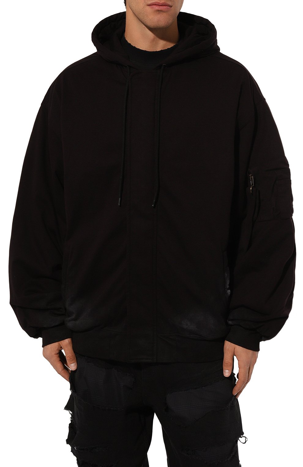 Хлопковый бомбер BALENCIAGA, арт. 657115/TQVT1, фото 3