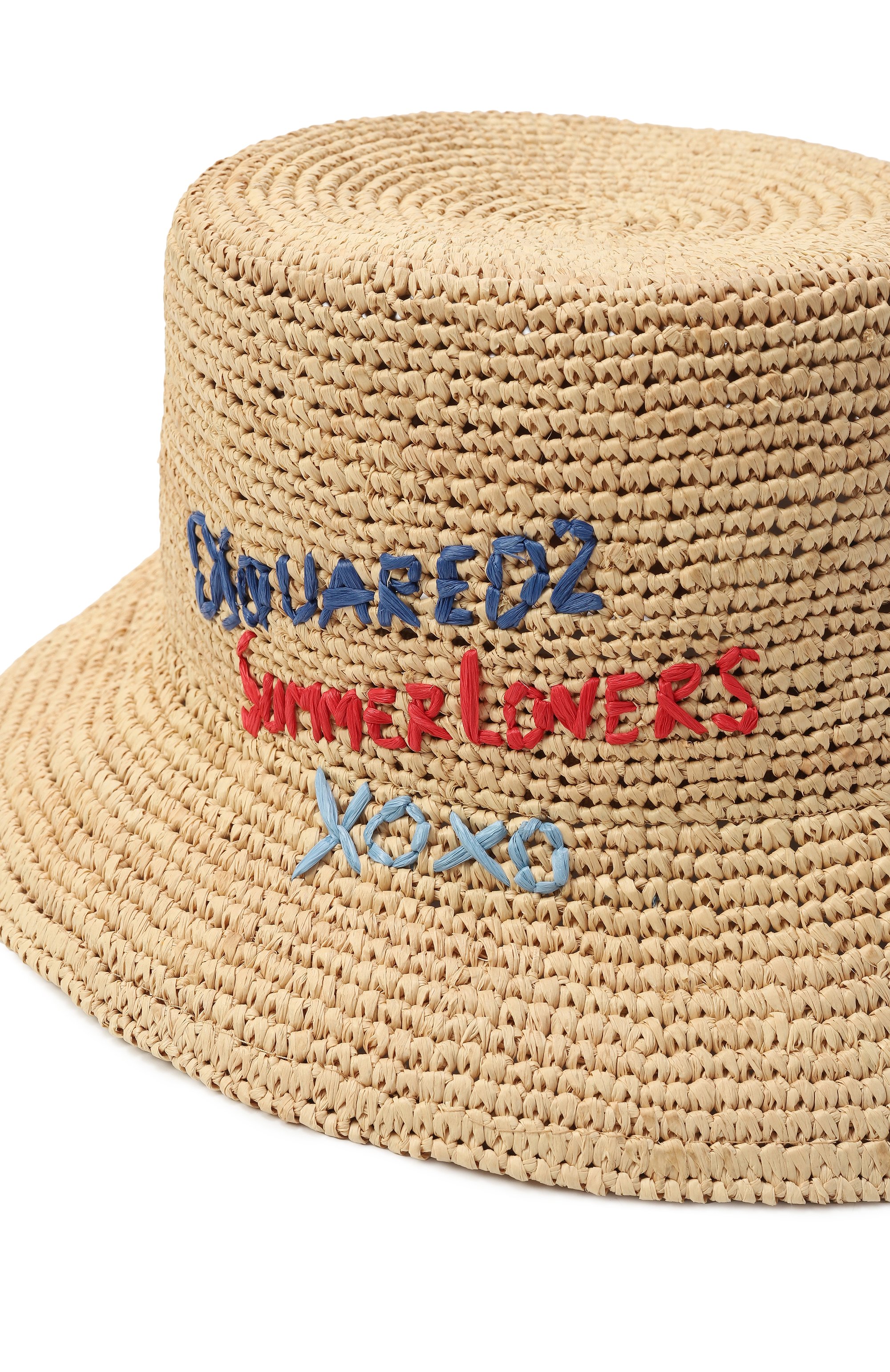 Панама из рафии DSQUARED2, арт. HAM0092, фото 4