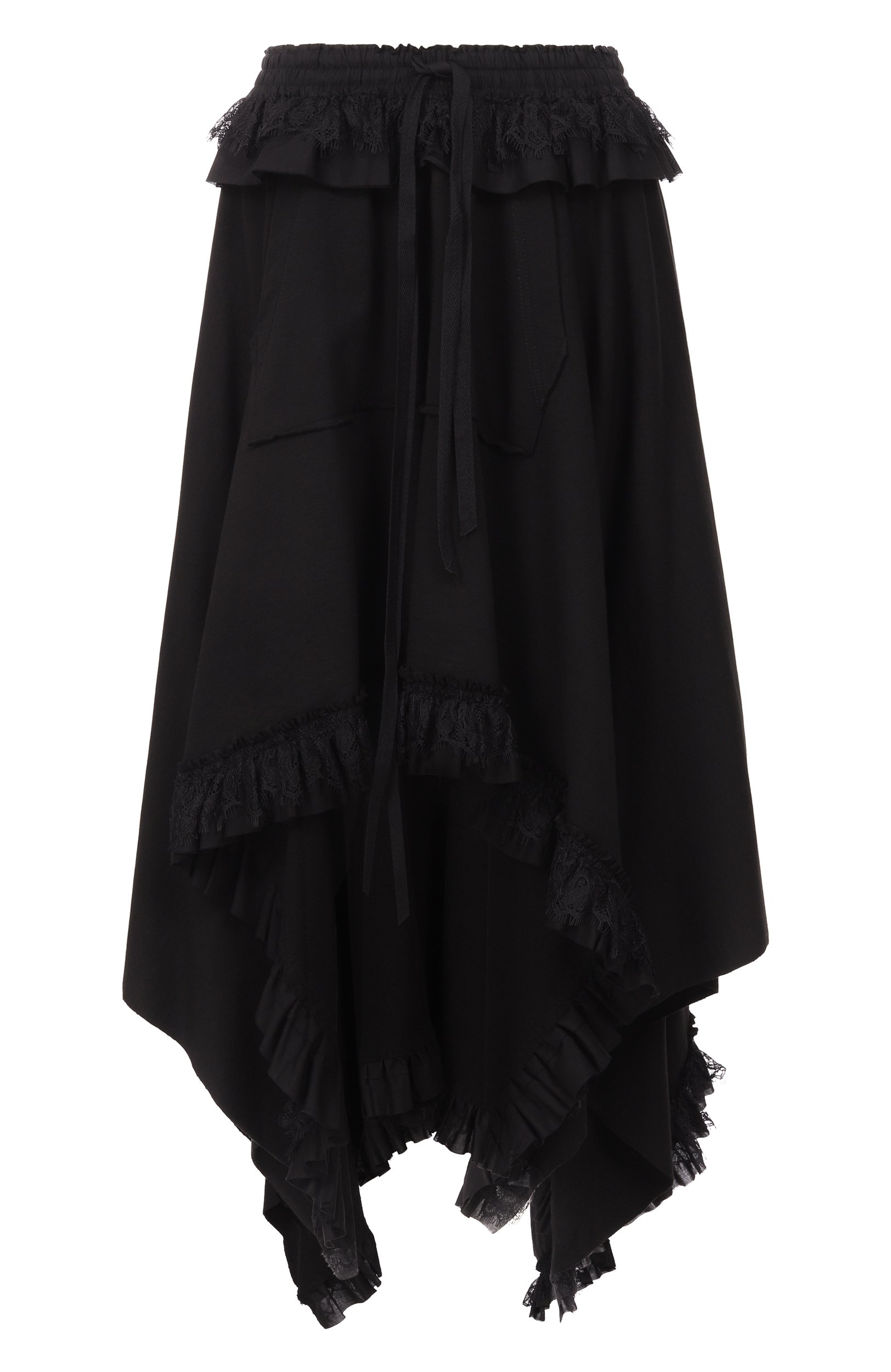 Хлопковая юбка ANN DEMEULEMEESTER, арт. B0014662/FA799, фото 1