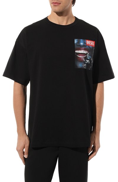 Хлопковая футболка DIESEL, арт. A12480/0PATI, фото 3