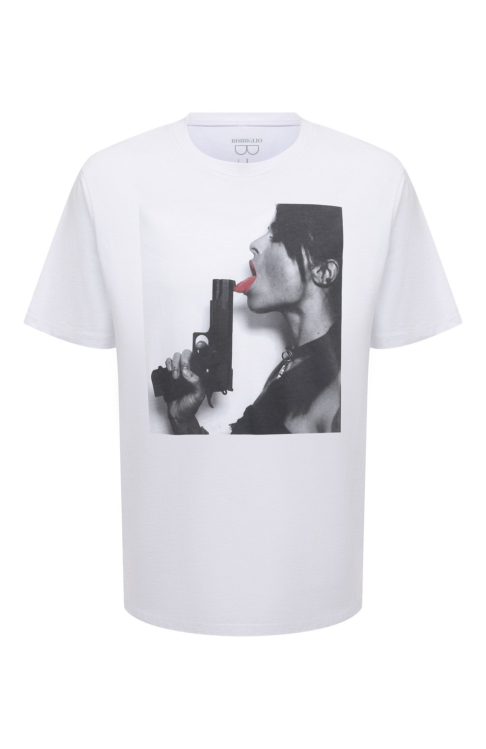 Хлопковая футболка BISIBIGLIO, арт. LINPIST/2212 RIF (C0TT0NE PESANTE), фото 1