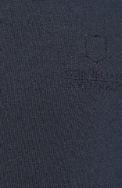 Хлопковая футболка CORNELIANI, арт. 94G586-9425042, фото 5