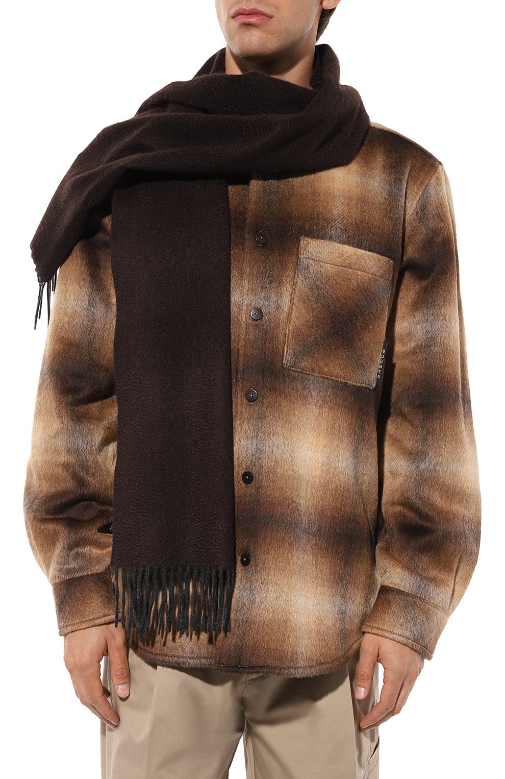 Кашемировый шарф KITON, арт. USCIACXC1022, фото 2