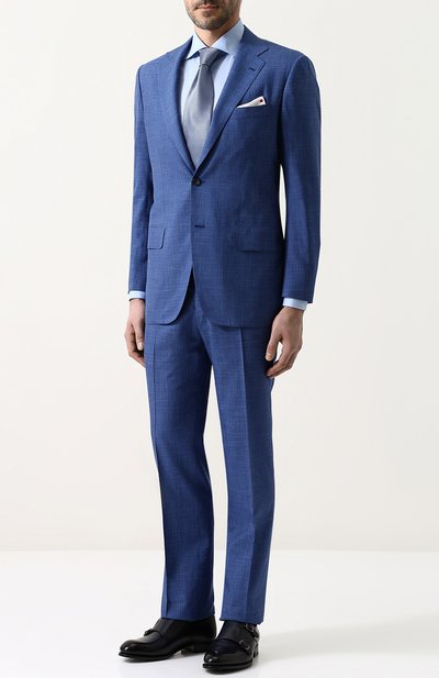 Костюм из смеси кашемира и шелка со льном KITON, арт. UA81K06P0001002, фото 1