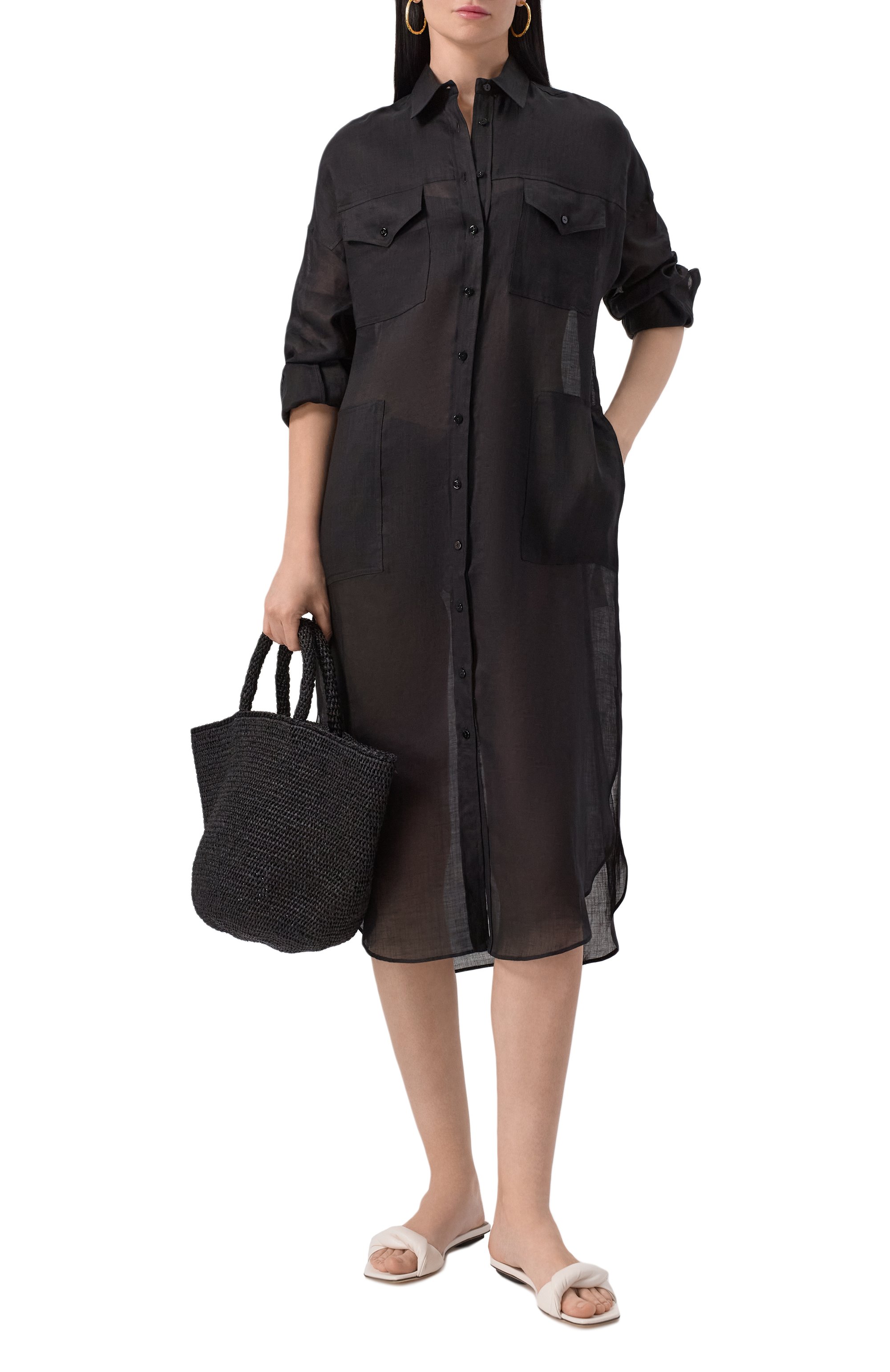 Кожаные шлепанцы LORENA ANTONIAZZI, арт. R25251SC27A/9841, фото 2