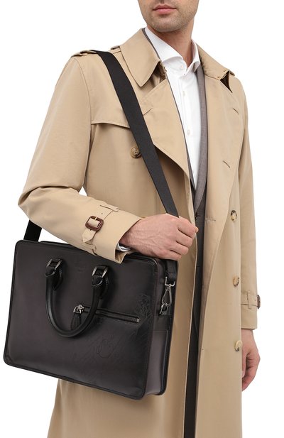 Кожаная сумка для ноутбука BERLUTI, арт. M204771, фото 5