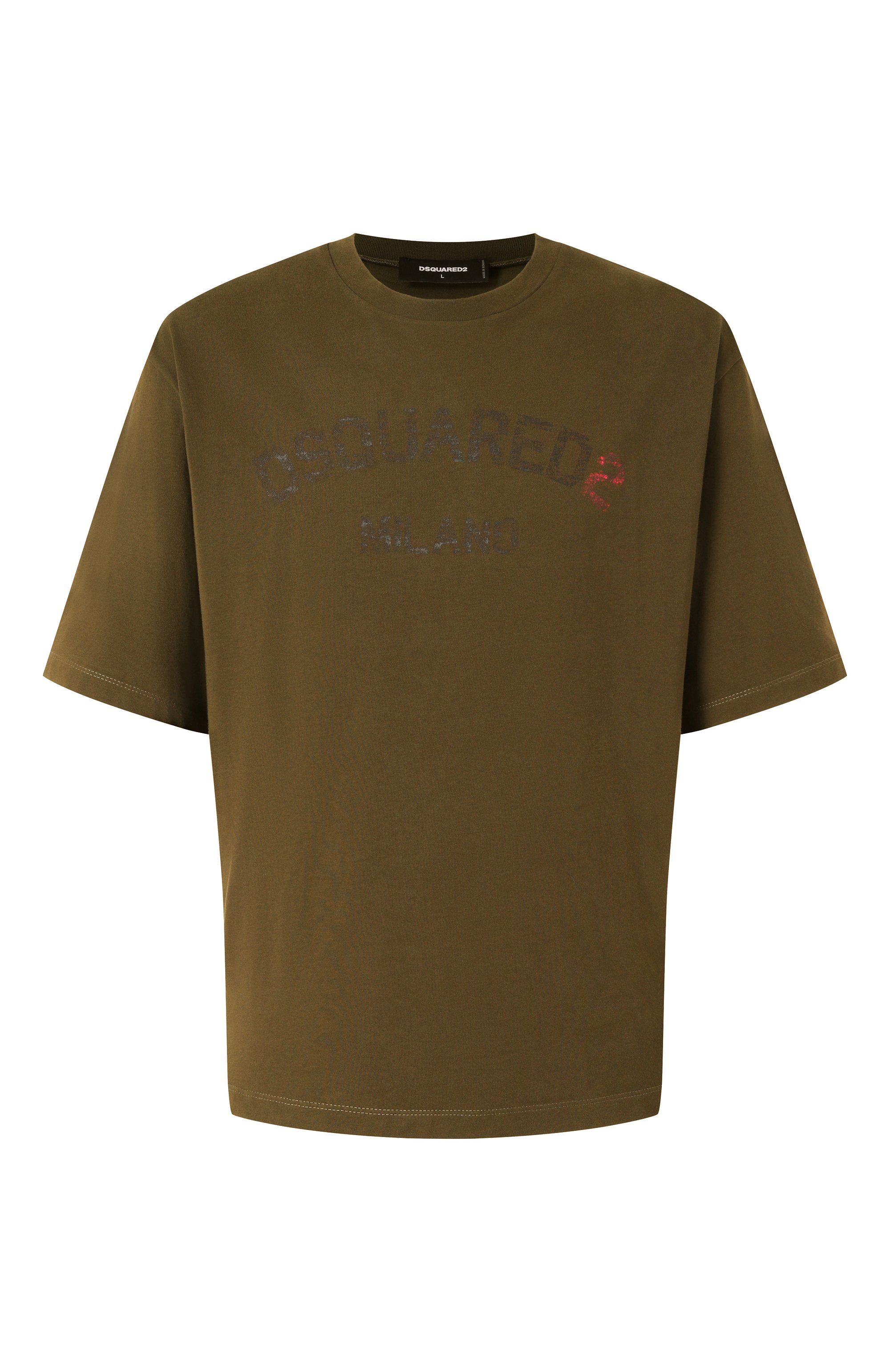 Хлопковая футболка DSQUARED2, арт. S74GD1399/D20020, фото 1