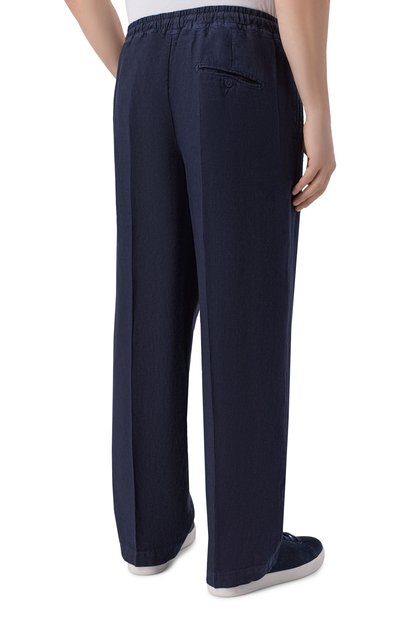 Льняные брюки INLINUM, арт. PAJAMA/TR0PEA, фото 4