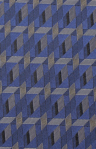 Шелковый галстук LANVIN синего цвета по цене 12600 руб., арт. 2565/TIE, фото 3 Шелковый галстук LANVIN, арт. 2565/TIE, фото 3