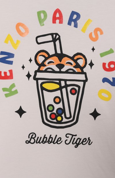 Хлопковая футболка KENZO, арт. K61852, фото 3