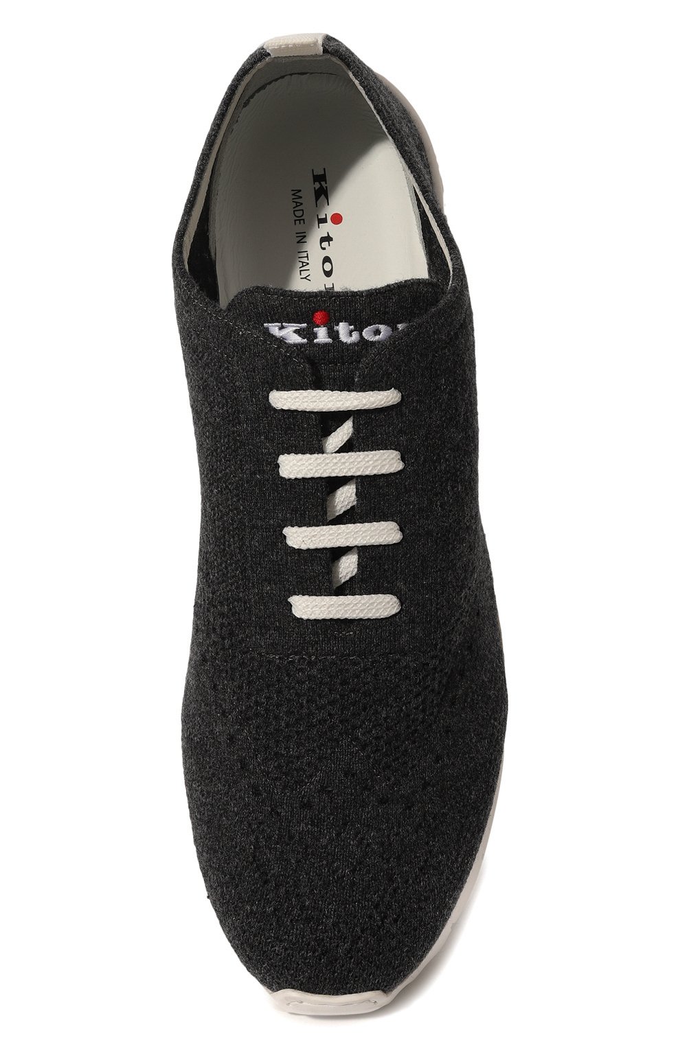 Текстильные кроссовки KITON, арт. USSCLAWN00848/12-16, фото 6
