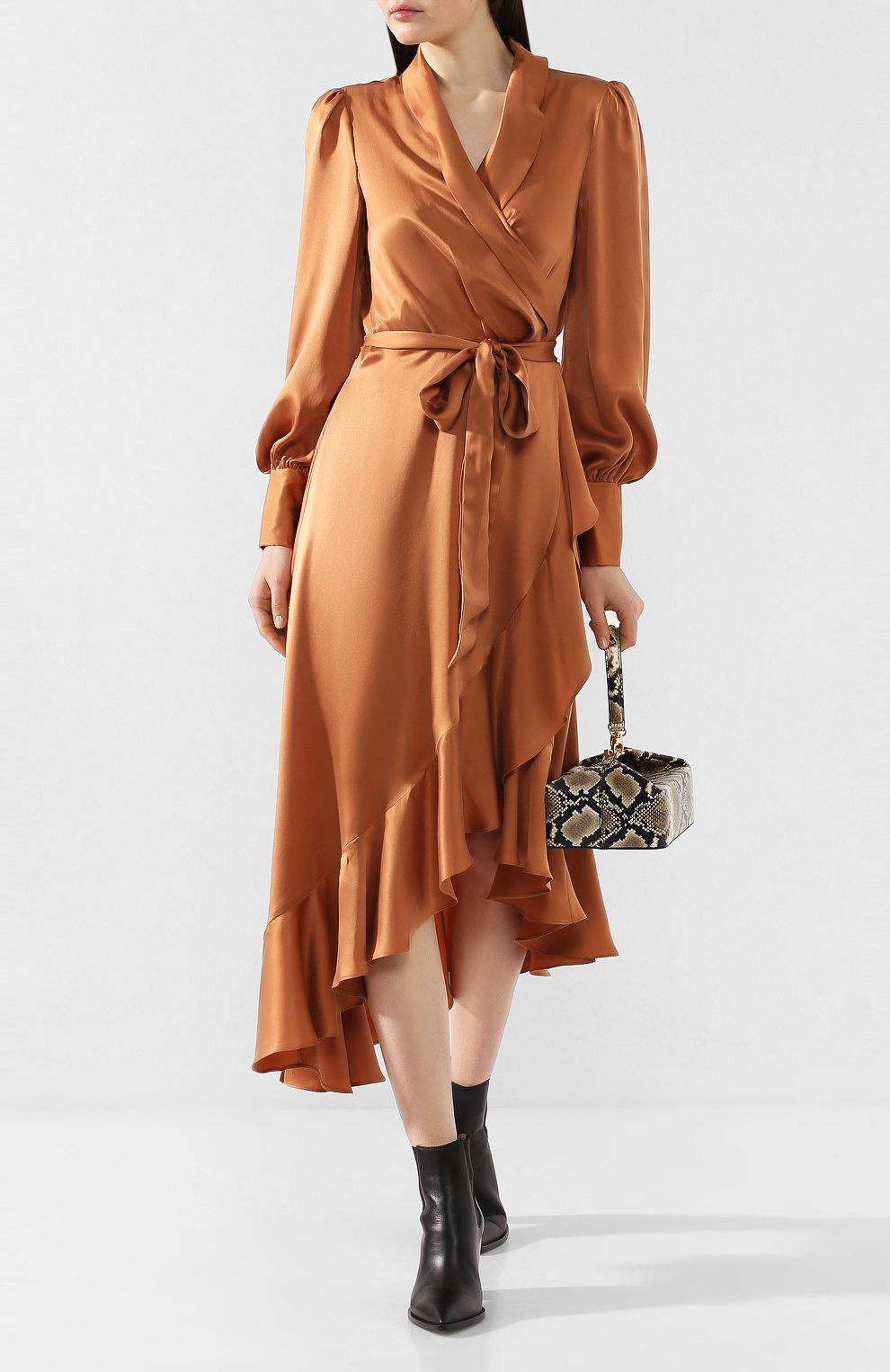 Шелковое платье ZIMMERMANN, арт. 5824DRSUP, фото 2