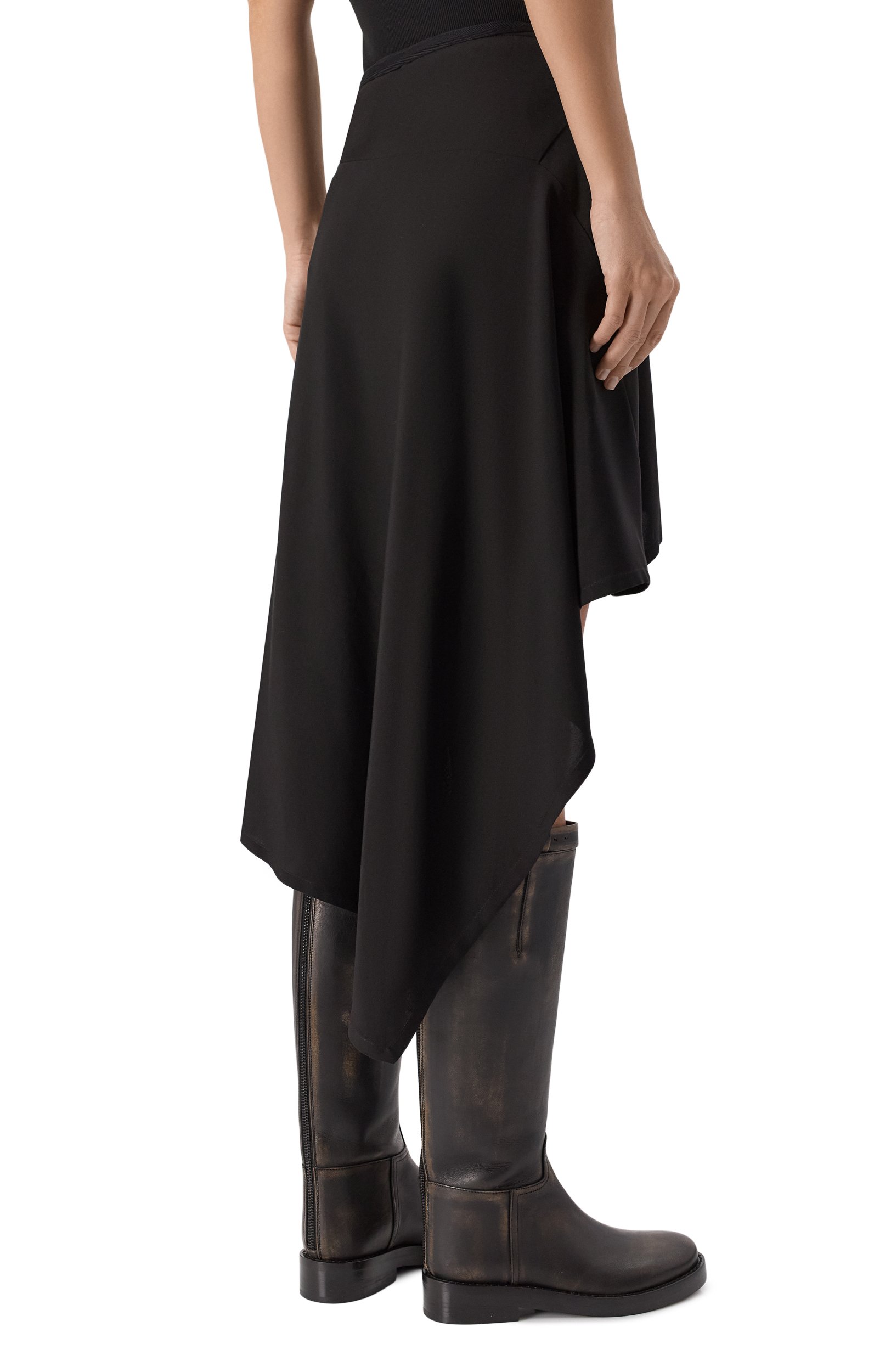 Юбка из вискозы ANN DEMEULEMEESTER, арт. B0014297/FA558, фото 4