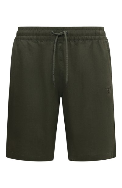 Шорты изо льна и вискозы EMPORIO ARMANI, арт. 211864/4R467, фото 1