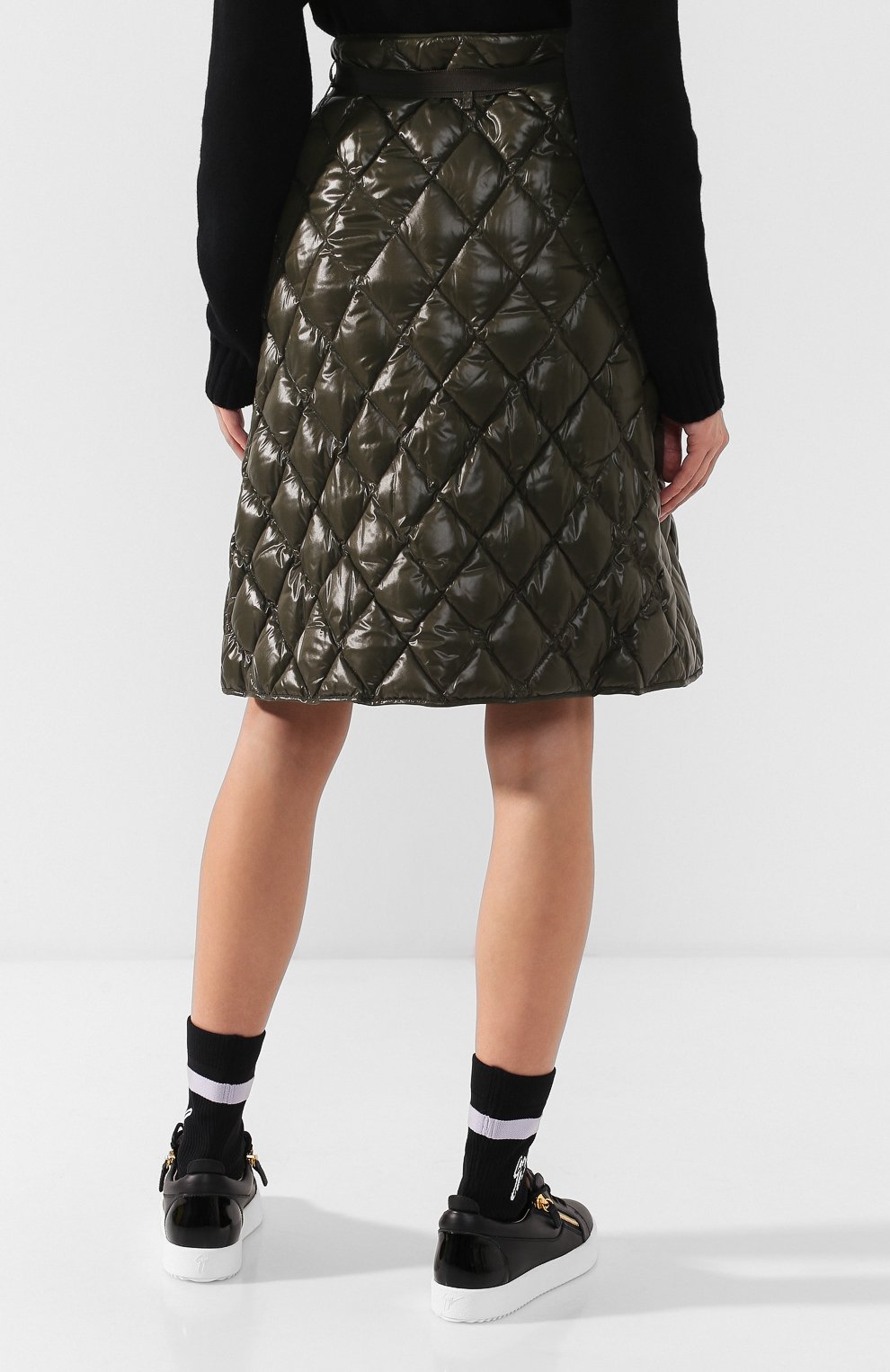 Стеганая юбка с запахом MONCLER, арт. D2-093-25900-05-68950, фото 4