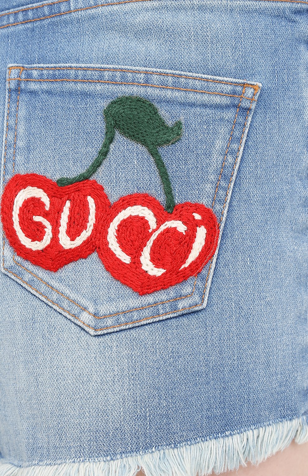 Джинсовые шорты GUCCI, арт. 502779/XDBAC, фото 5