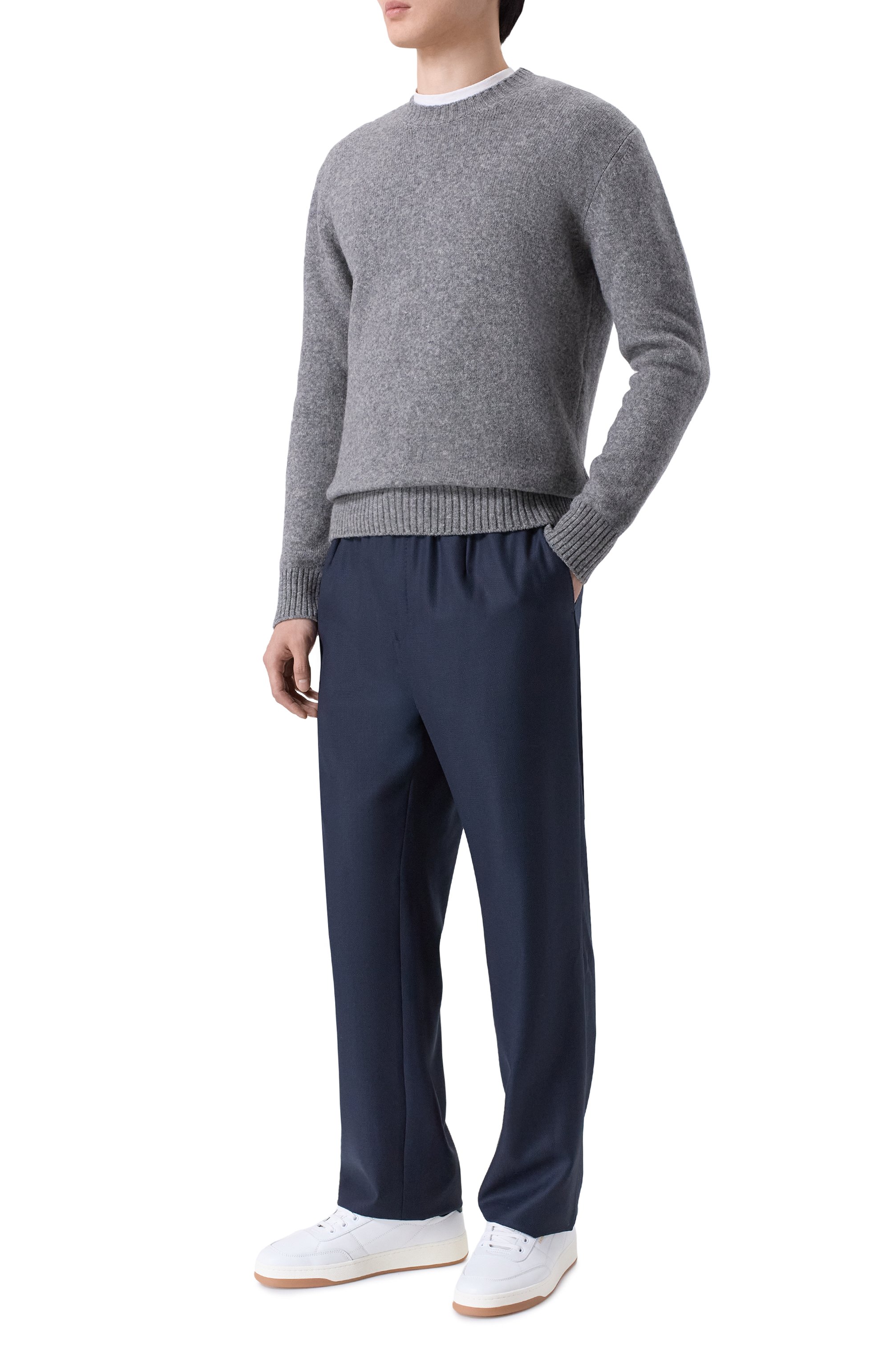 Шерстяные брюки DOLCE & GABBANA, арт. GV4LHT/FM2H0, фото 2