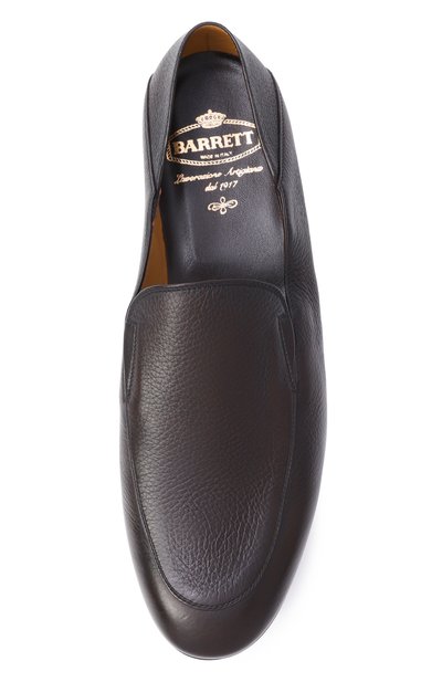 Кожаные лоферы BARRETT темно-коричневого цвета по цене 63450 руб., арт. 261U024.1/CERV0 ASP0RT, фото 5 Кожаные лоферы BARRETT, арт. 261U024.1/CERV0 ASP0RT, фото 5