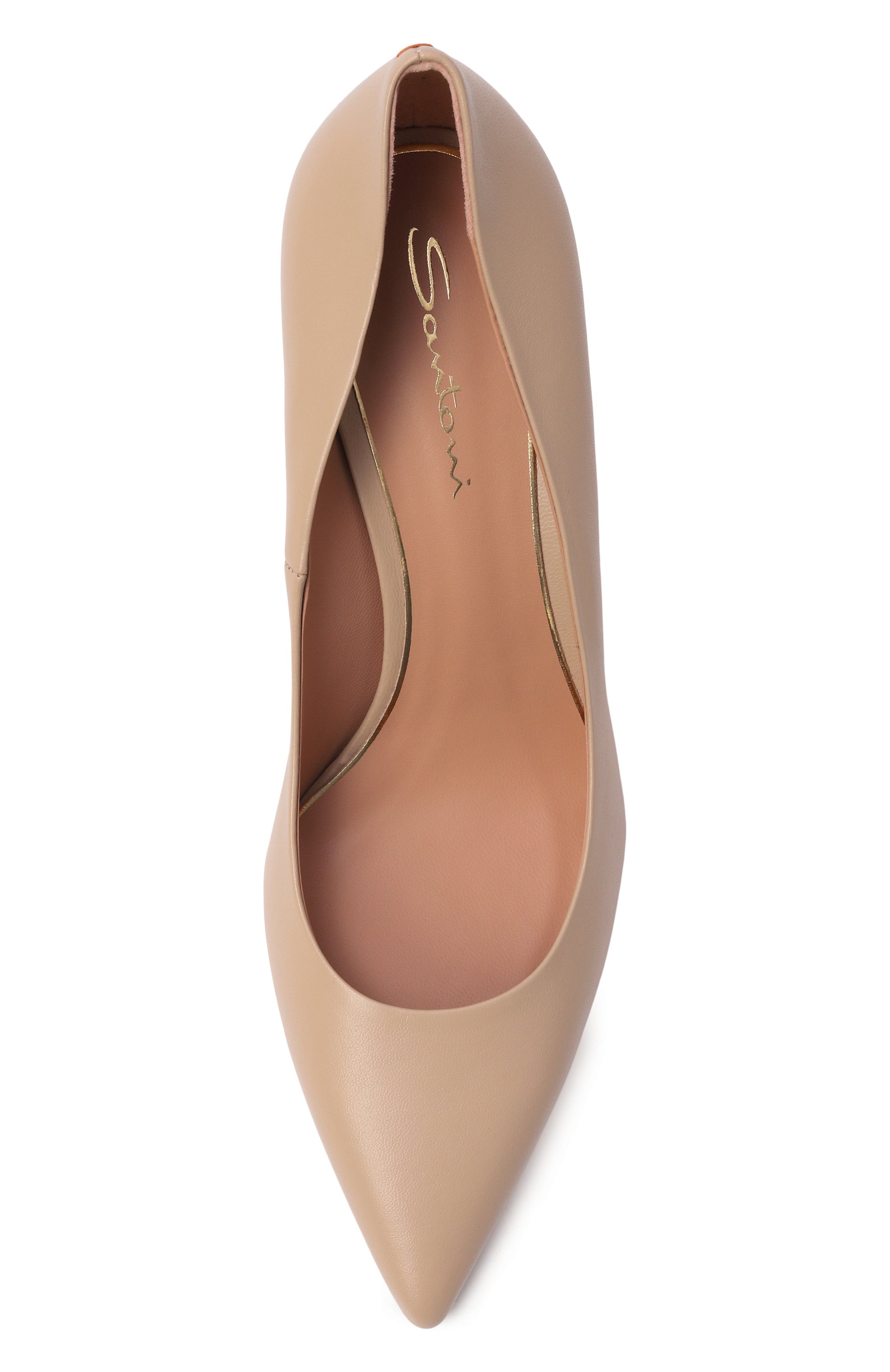 Кожаные туфли SANTONI, арт. WDIG70945HI2NSZA, фото 6