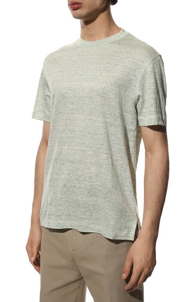 Льняная футболка ZEGNA, арт. UZ353/706, фото 3