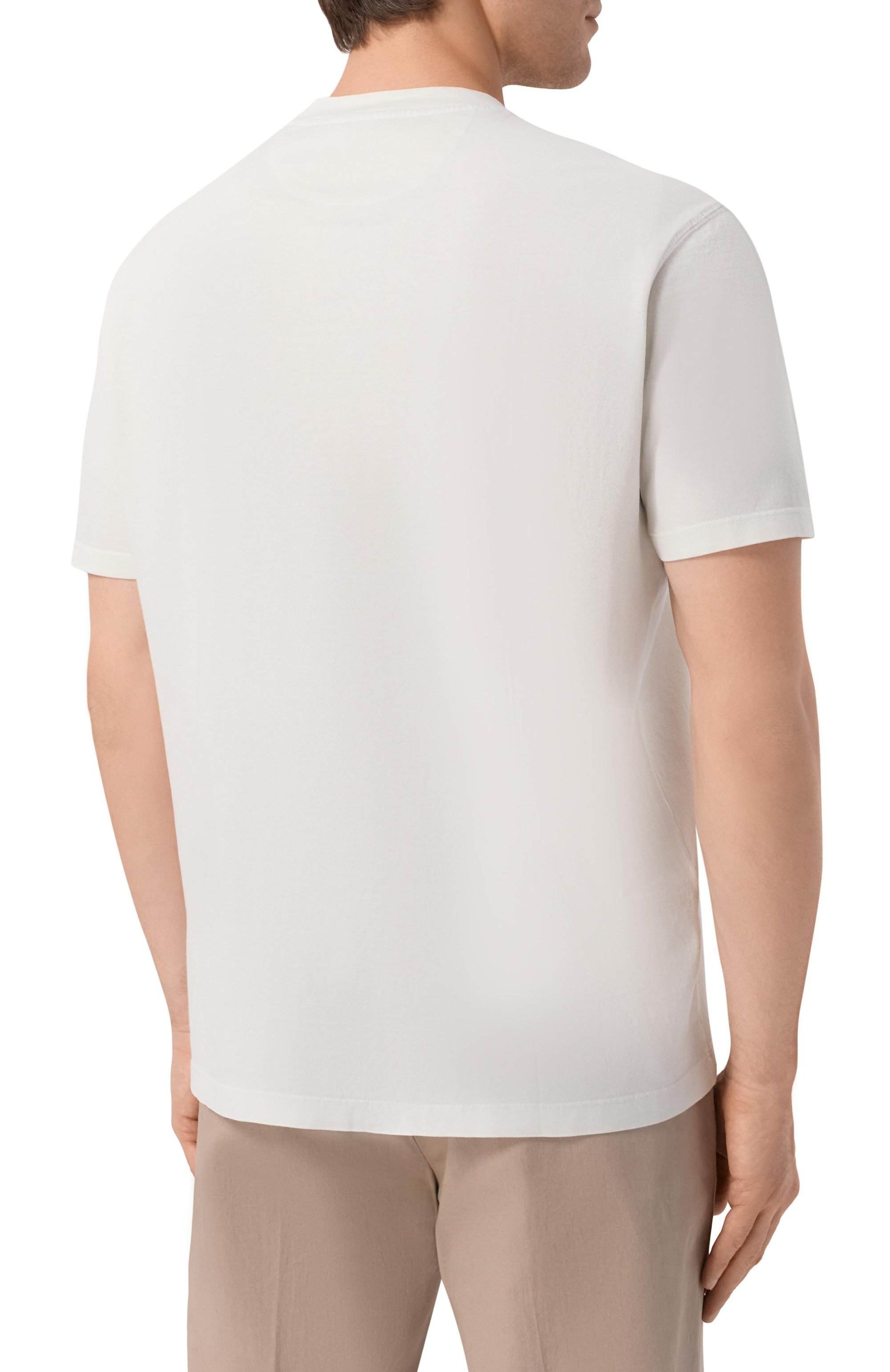 Хлопковая футболка PAUL&SHARK, арт. 25411006_002, фото 4