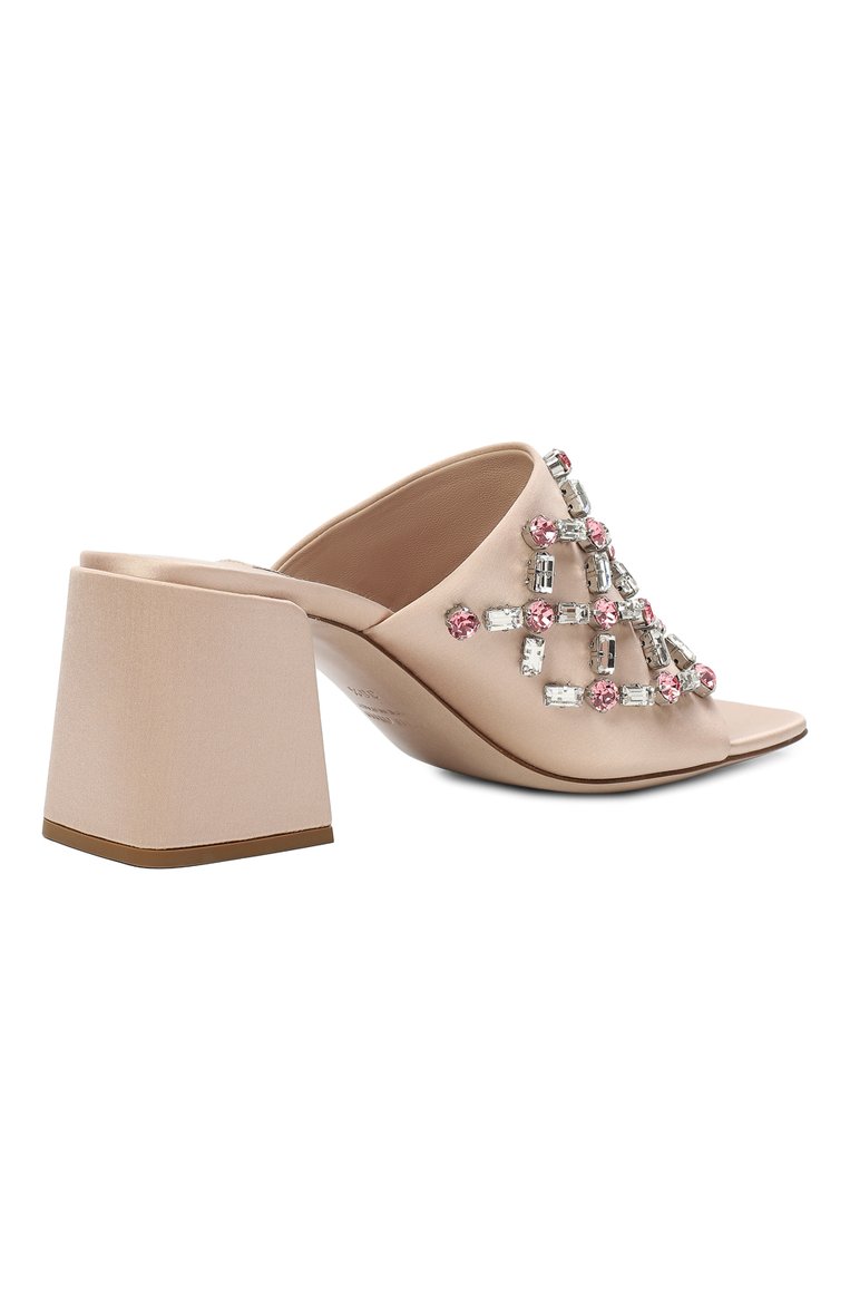 Текстильные мюли MIU MIU, арт. 5XX518-3ASI-F0236, фото 3