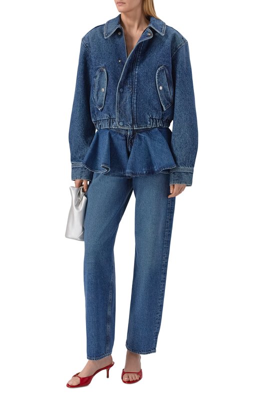 Джинсовая куртка Agolde A51241821 Синий  A51241821 Фото 2