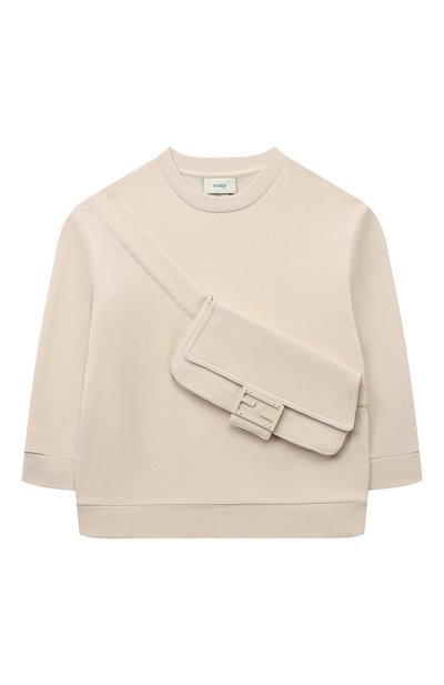 Хлопковый свитшот FENDI, арт. JUH056/5V0/4-6
