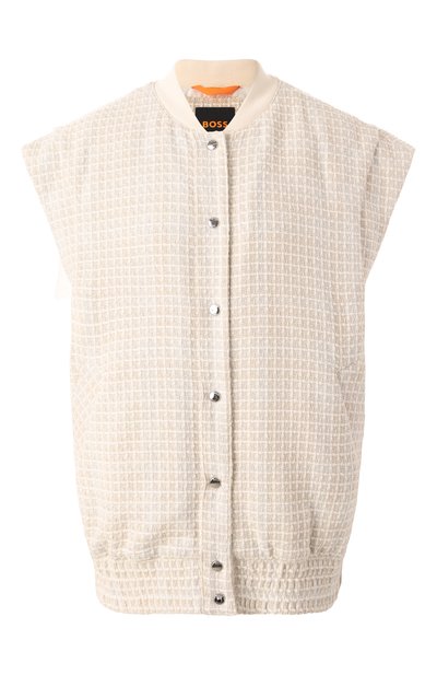 Женский твидовый жилет BOSS ORANGE, арт. 50534873