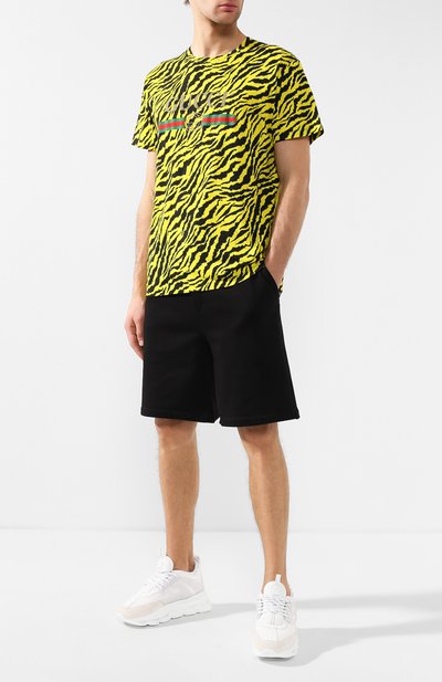 Хлопковая футболка GUCCI, арт. 548334/XJAN1, фото 2