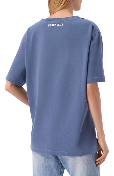 Хлопковая футболка DSQUARED2, арт. S75GD0519/D20108, фото 4