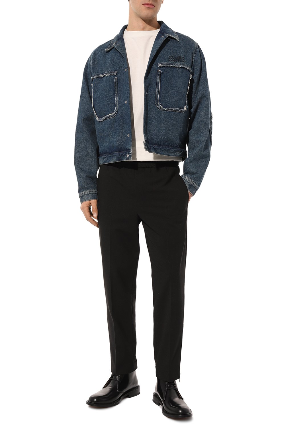 Кожаные ботинки the level BOTTEGA VENETA черного цвета по цене 48550 руб., арт. 651317/V00H0, фото 2 Кожаные ботинки the level BOTTEGA VENETA, арт. 651317/V00H0, фото 2