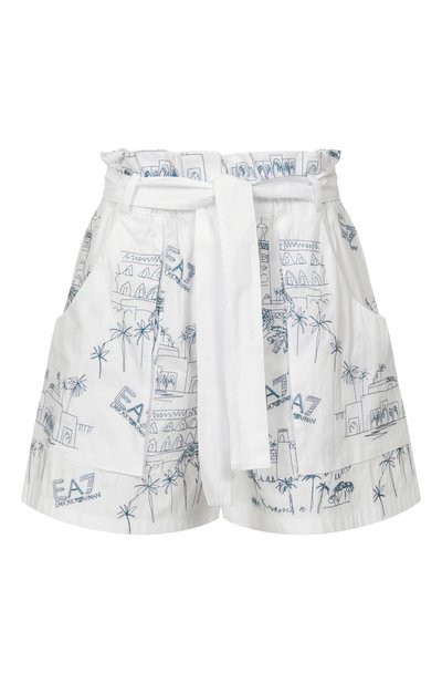 Женские хлопковые шорты EA7, арт. 7W001026/AF21126