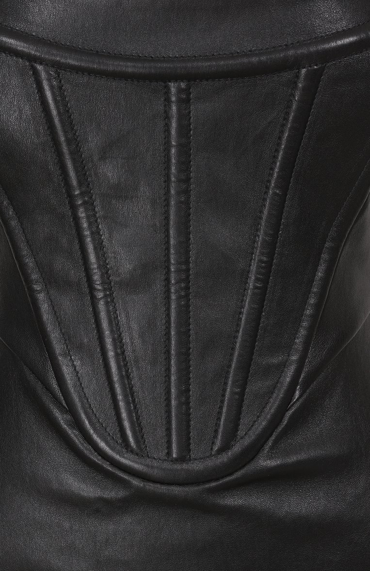 Кожаное платье VERSACE, арт. 1013624/1A10127, фото 1