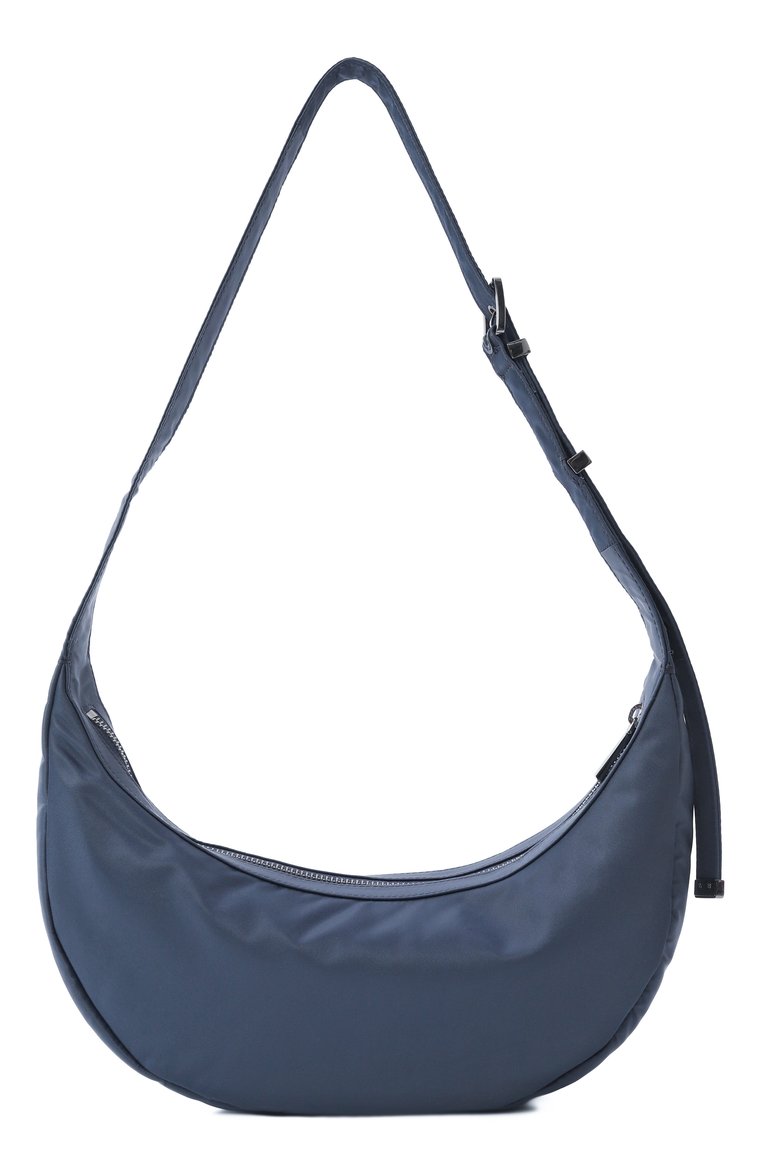Женская сумка avra medium MICHAEL MICHAEL KORS темно-синего цвета, арт. 32R5U1FC6C | Фото 6 (Материал сплава: Проставлено; Размер: medium; Материал: Текстиль; Драгоценные камни: Проставлено)