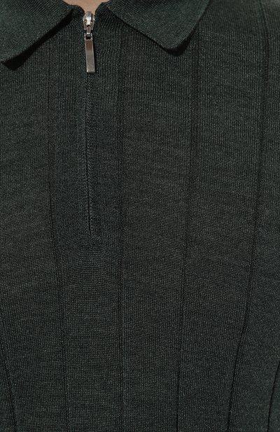 Поло из шерсти и шелка GRAN SASSO, арт. 57137/13118, фото 5