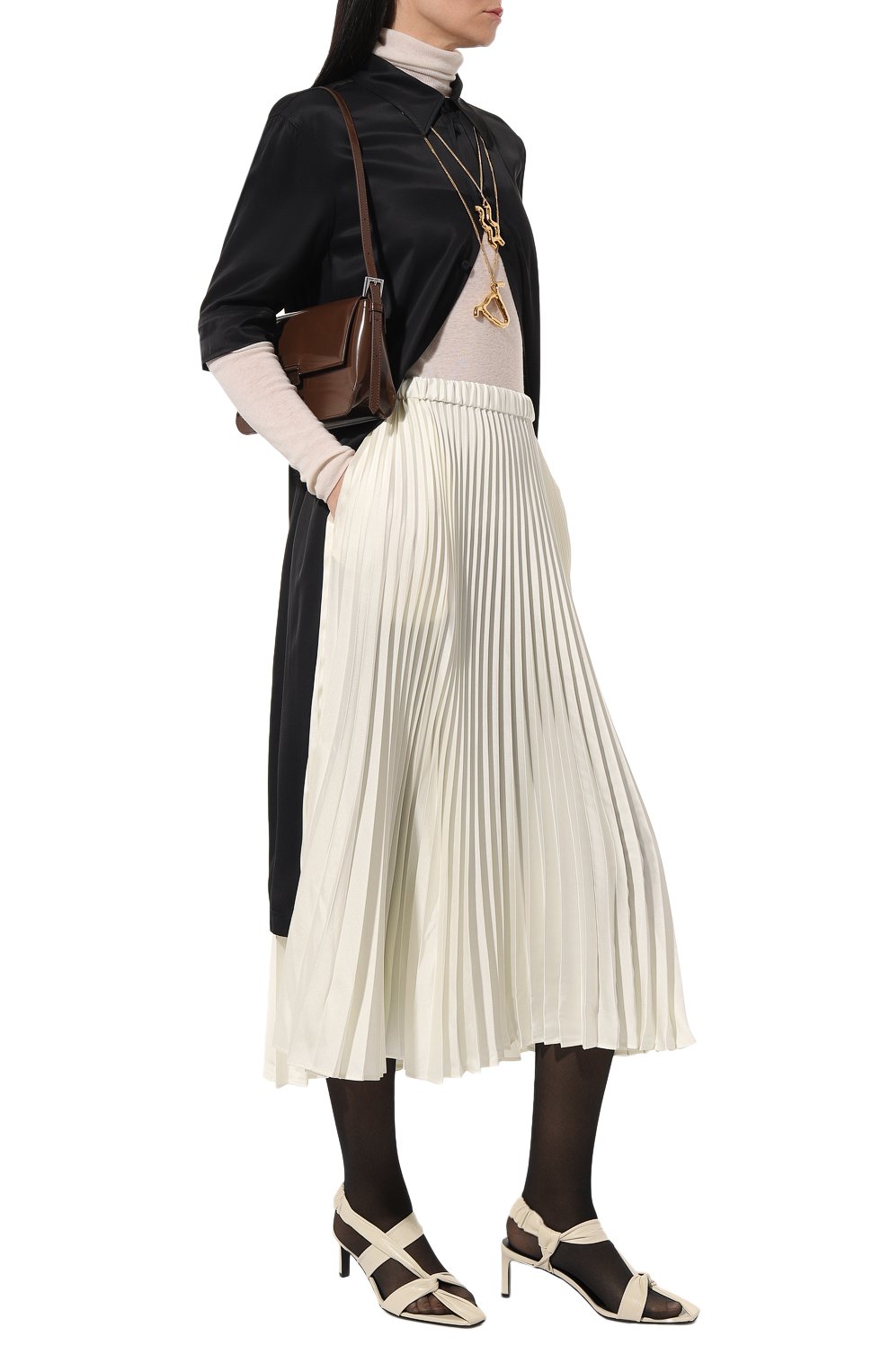 Плиссированная юбка JIL SANDER, арт. J04MA0003/J70096, фото 2