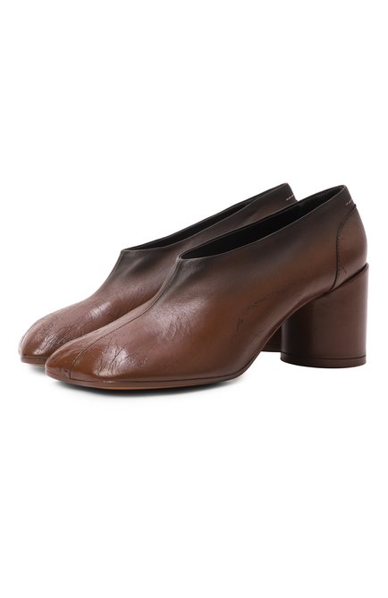 Женские кожаные туфли anatomic MM6, арт. S66WL0067/P7439