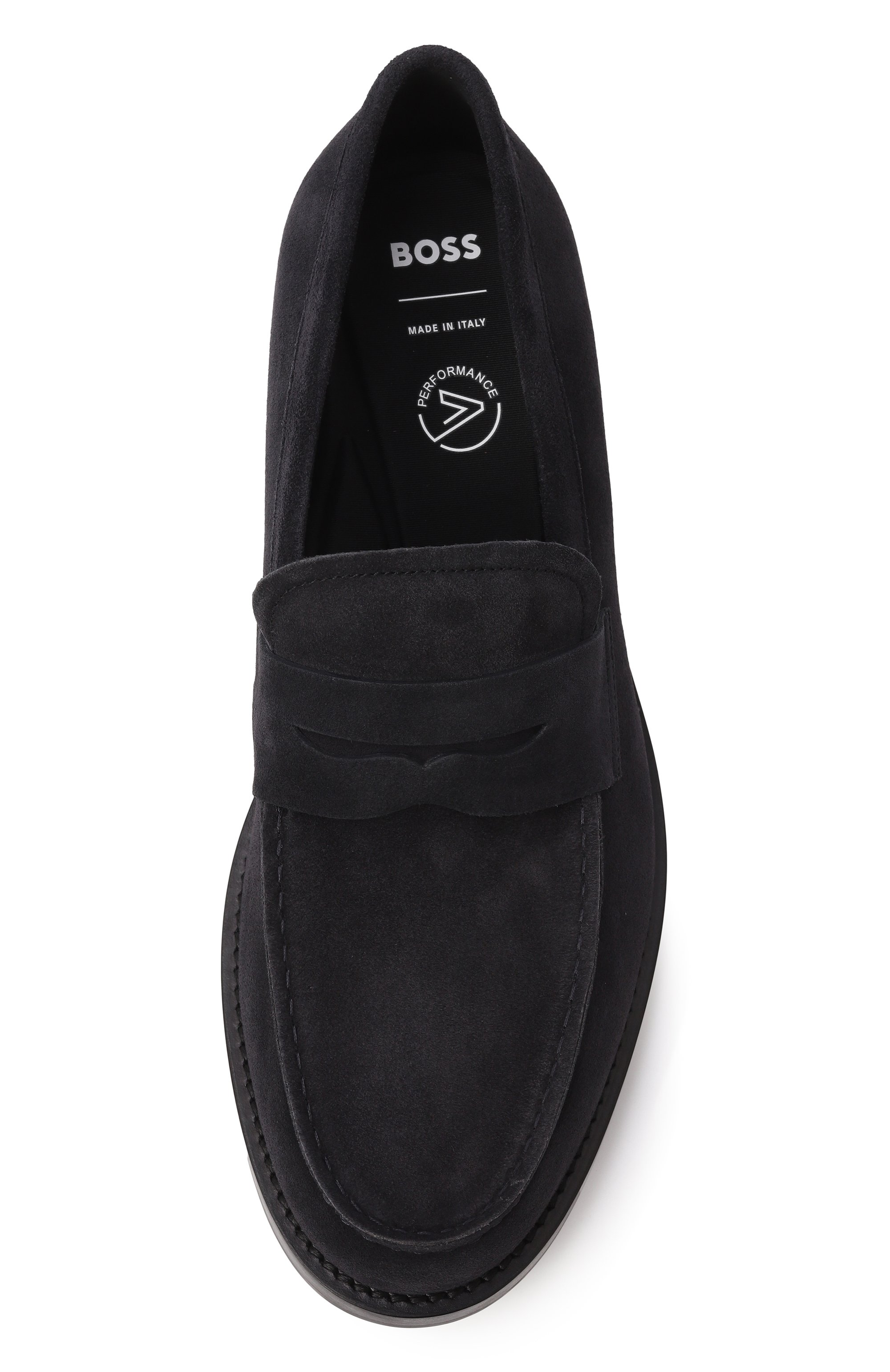 Замшевые пенни-лоферы dressletic BOSS, арт. 50536637, фото 6